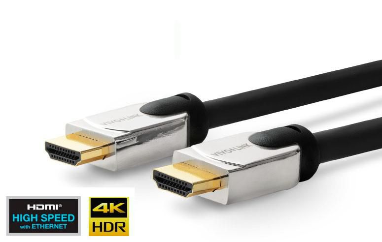 Metalen HDMI kabel van Vivolink